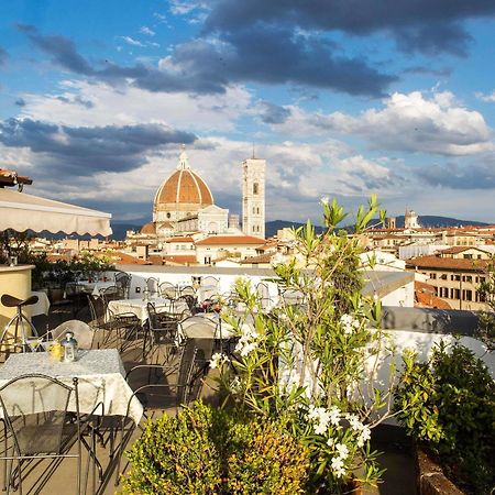 Tivoli Palazzo Gaddi Firenze Hotel Exterior foto View of the city of Florence from the hotel's terrace
