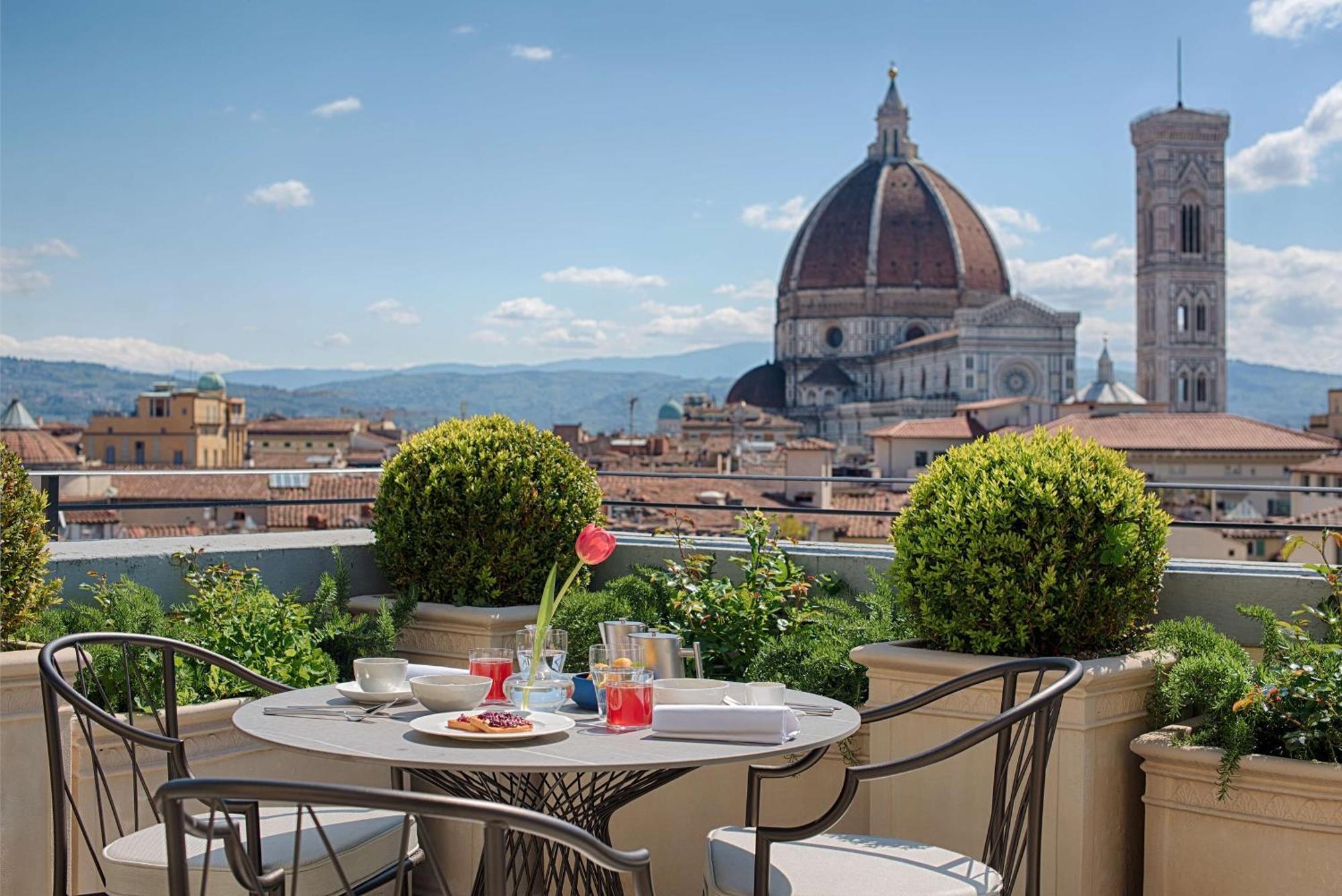 Tivoli Palazzo Gaddi Firenze Hotel Exterior foto View from the hotel's rooftop