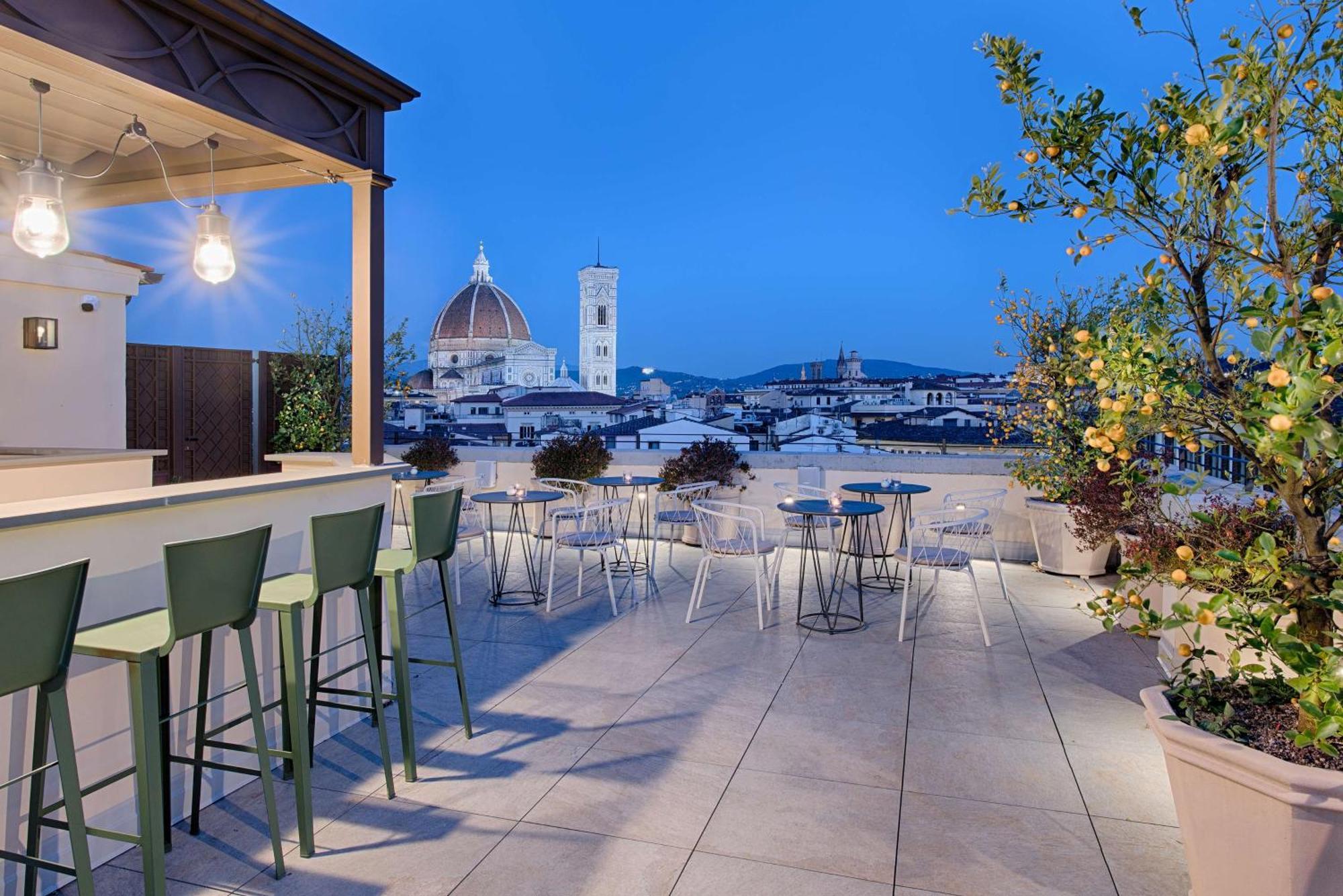 Tivoli Palazzo Gaddi Firenze Hotel Exterior foto Rooftop bar