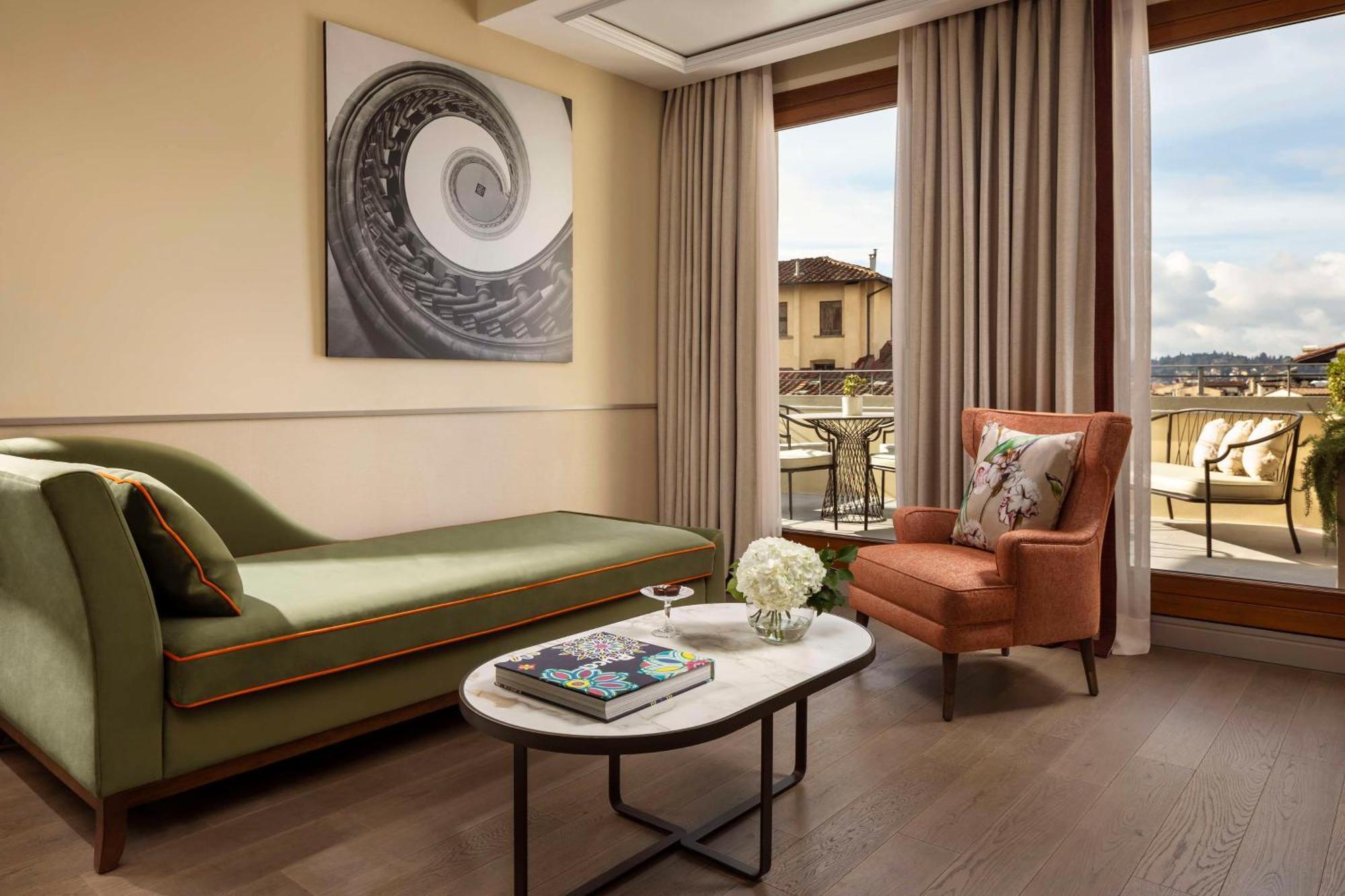 Tivoli Palazzo Gaddi Firenze Hotel Exterior foto A room at the hotel
