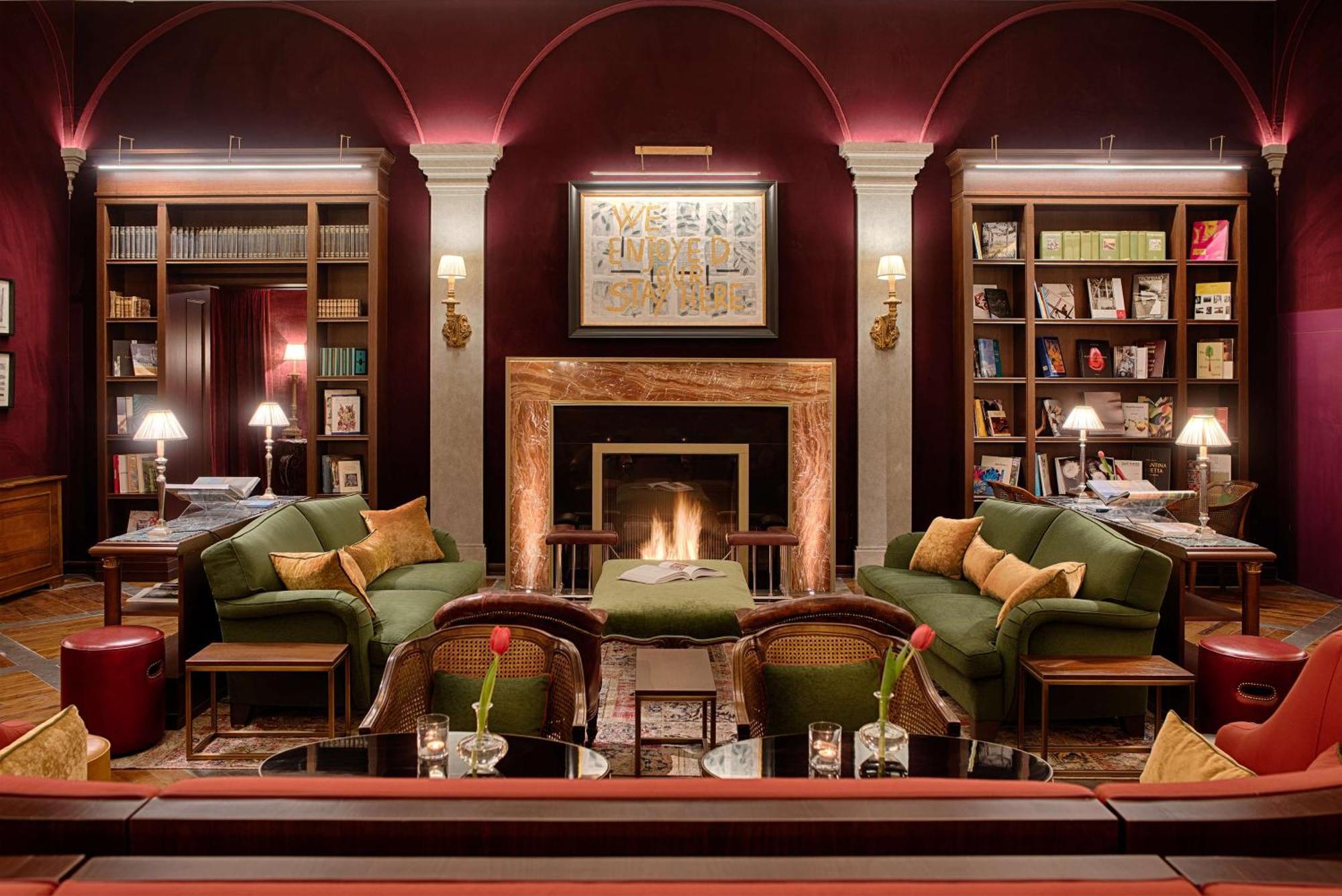 Tivoli Palazzo Gaddi Firenze Hotel Exterior foto Library at The Carlyle